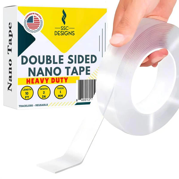 Multipurpose Double Sided Heavy Duty Tape (Pack of 2)