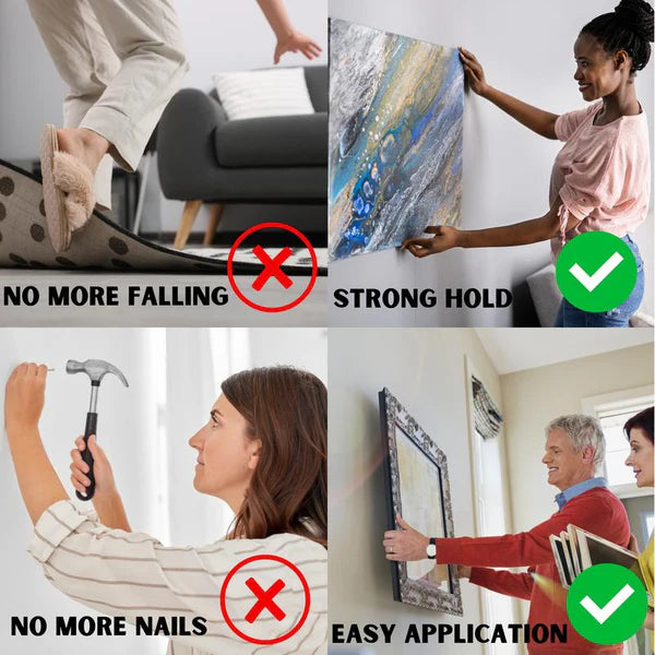 Multipurpose Double Sided Heavy Duty Tape (Pack of 2)