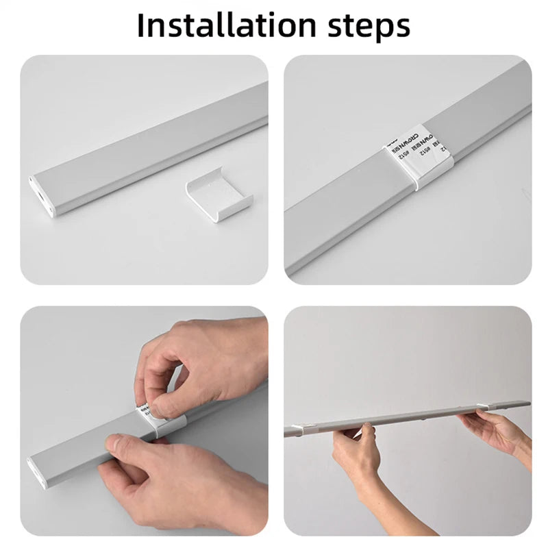 LED PIR Motion Sensor Cabinet  With USB Rechargeble